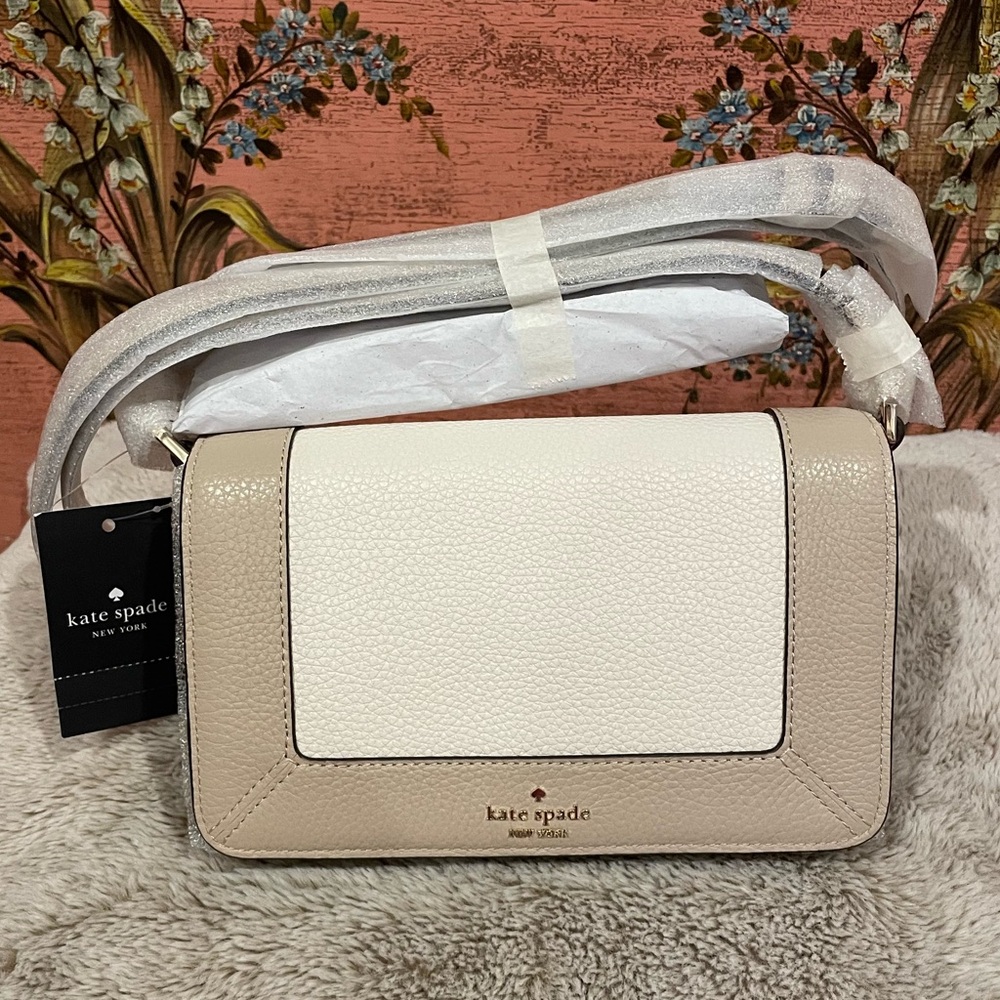 kate spade Lena Colorblock Mini Flap Crossbody Bag - Picture 6 of 12